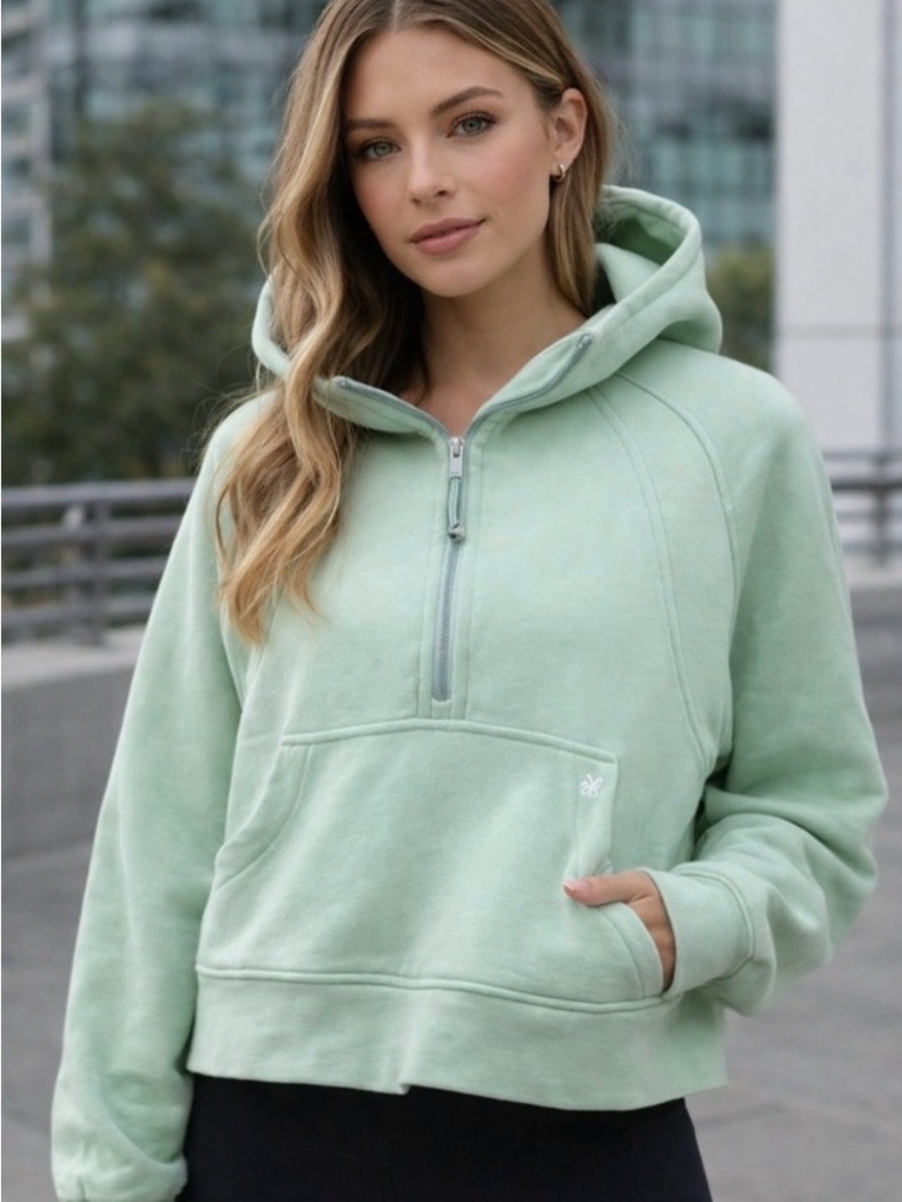 Lululemon Scuba Oversized Half-Zip Hoodie – M/L.